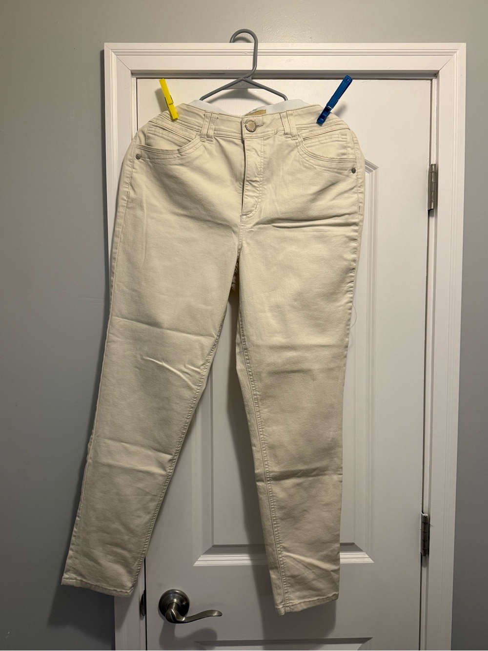 Democracy Skinny Jeans in Cream